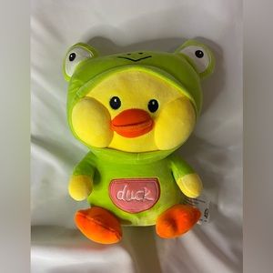 12” Kawaii Soft Transform Lalafanfan Ducks Plush Toys Nap Pillow Cute Home
